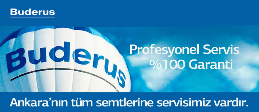 Ankara Buderus Şofben Servisi